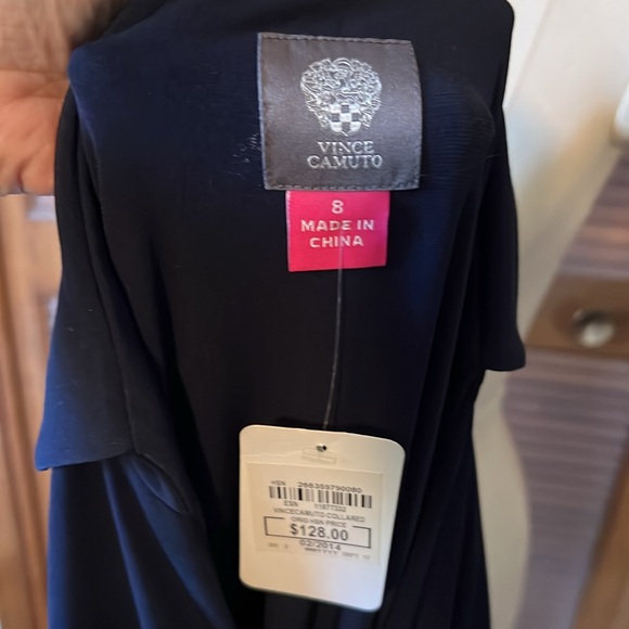 Vince Camuto Dress size 8 Dark Blue NWT - Picture 7 of 7